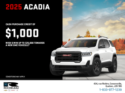 The 2025 GMC Acadia