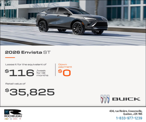 Get the 2026 Buick Envista