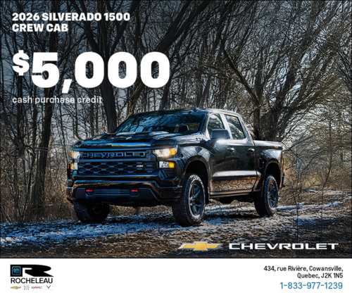 Get the 2026 Chevrolet Silverado 1500