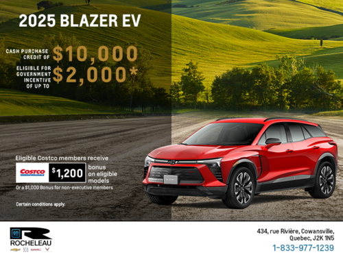 Get the 2025 Chevrolet Blazer EV