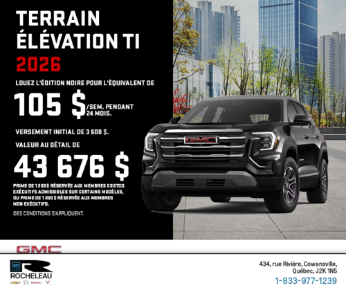 Le GMC Terrain 2026