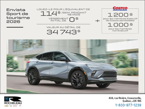 Procurez-vous la Buick Envista 2026