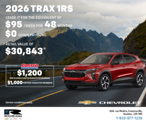 Get the 2026 Chevrolet Trax