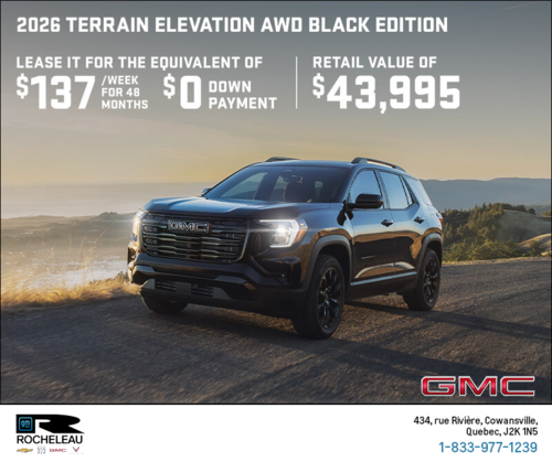 The 2026 GMC Terrain