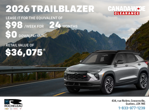 2026 Chevrolet Trailblazer