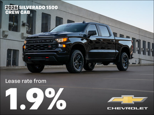 Get the 2026 Chevrolet Silverado 1500