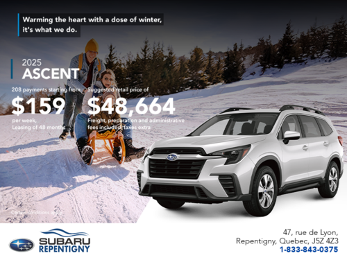 Get the 2024 Ascent today!