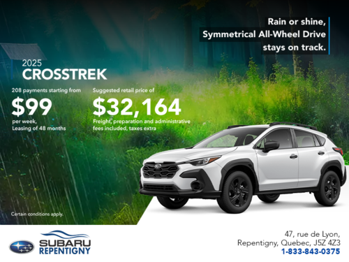 Get the 2025 Crosstrek today!