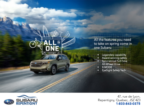 Subaru's Monthly Sales Event