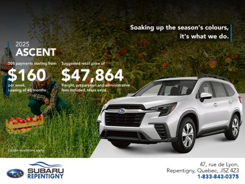 Get the 2025 Ascent today!
