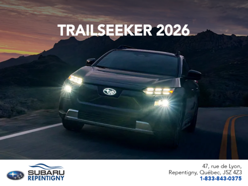 Procurez-vous le Trailseeker 2026!