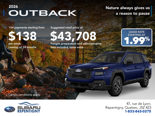 2026 Subaru Outback