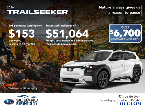 2026 Subaru Trailseeker