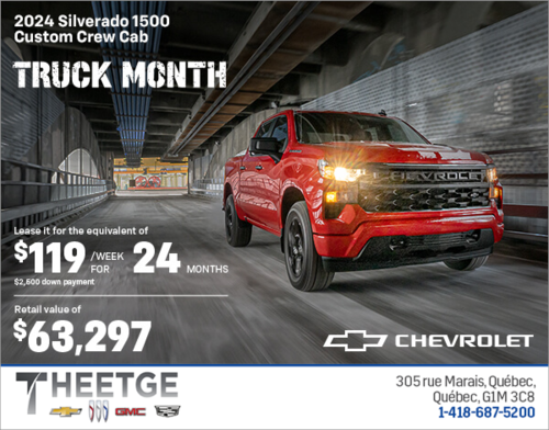 Get the 2024 Chevrolet Silverado 1500 Custom