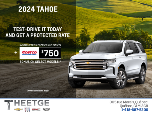 Get the 2024 Chevrolet Tahoe