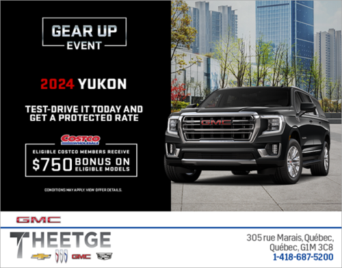The 2024 GMC Yukon