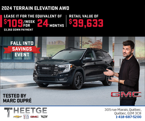 The 2024 GMC Terrain