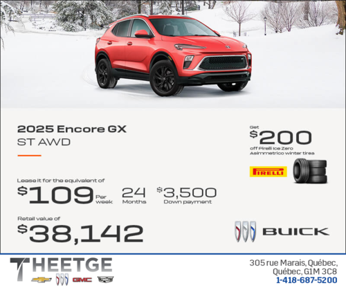 Get the 2025 Buick Encore GX