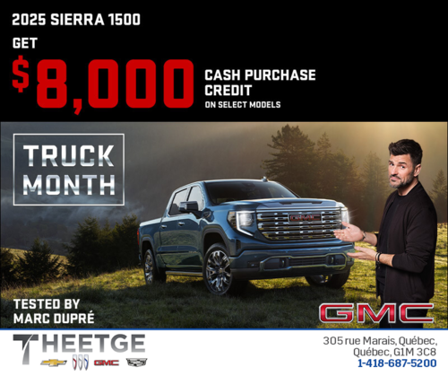The 2025 GMC Sierra 1500