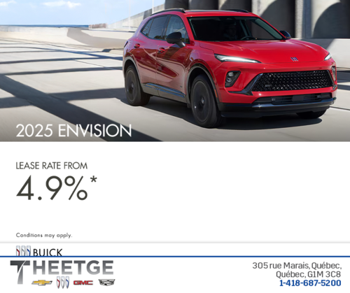 Get the 2025 Buick Envision