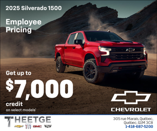 Get the 2025 Chevrolet Silverado 1500