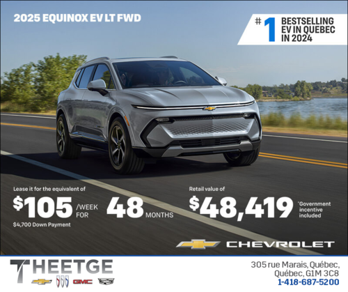 Get the 2025 Chevrolet Equinox EV