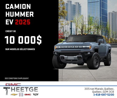 Le GMC Camion Hummer EV 2025