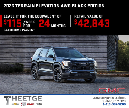 The 2026 GMC Terrain
