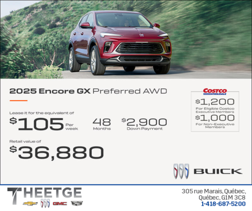 Get the 2025 Buick Encore GX