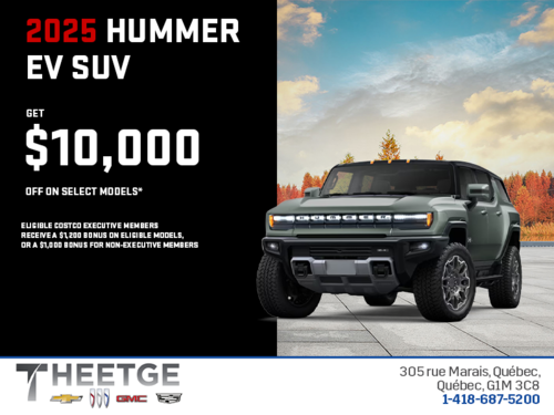 The 2025 GMC Hummer EV SUV