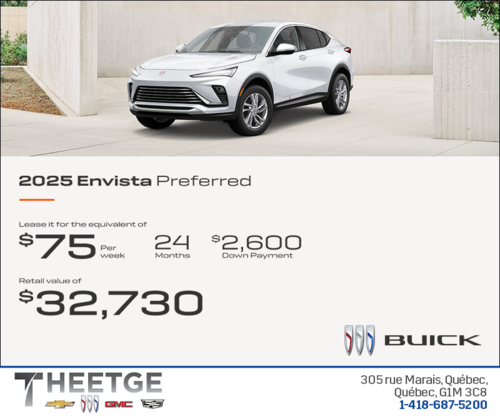 Get the 2025 Buick Envista