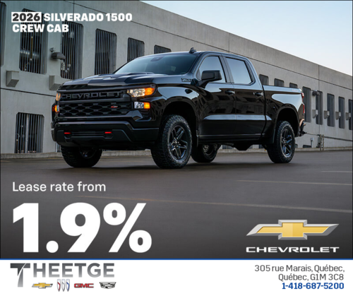 Get the 2026 Chevrolet Silverado 1500