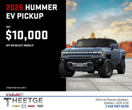 The 2025 GMC Hummer EV SUV