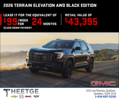 The 2026 GMC Terrain