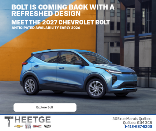 Get the 2027 Chevrolet Bolt