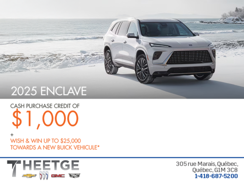 Get the 2025 Buick Enclave