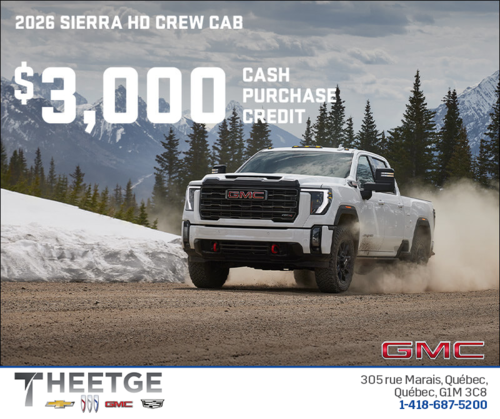 The 2026 GMC Sierra HD