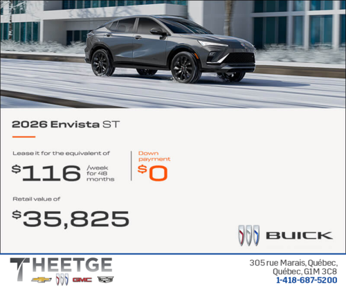 Get the 2026 Buick Envista