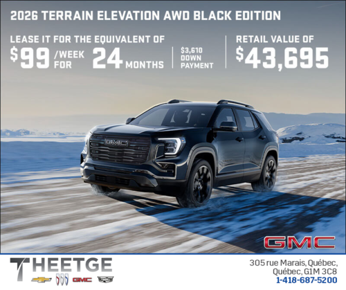 The 2026 GMC Terrain
