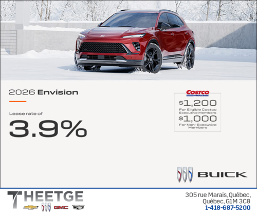 Get the 2026 Buick Envision