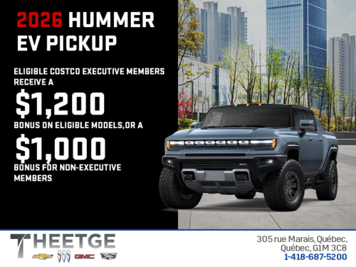 The 2026 GMC Hummer EV Pickup