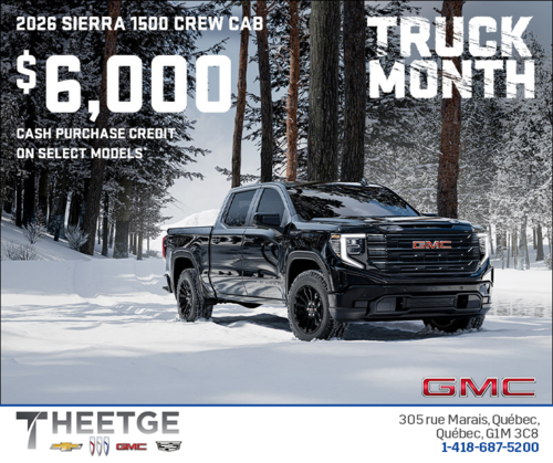 The 2026 GMC Sierra 1500 Crew Cab