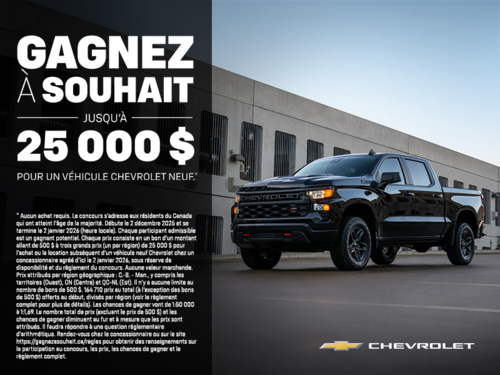 Procurez-vous le Chevrolet Silverado 1500 Custom Trail Boss 2026
