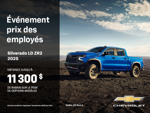 Le Chevrolet Silverado LD ZR2