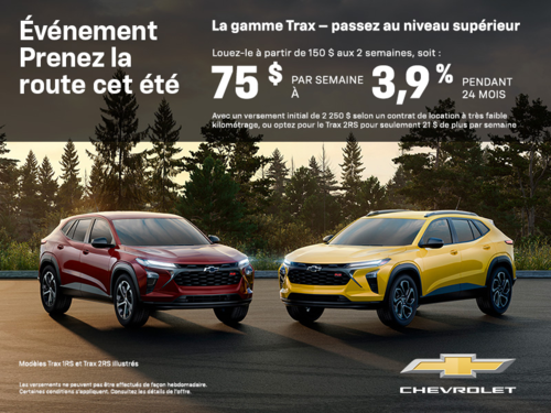 Le Chevrolet Trax 2025