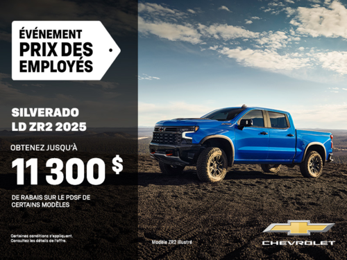 Le Chevrolet Silverado ZR2