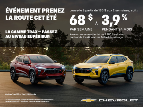 Le Chevrolet Trax 2025