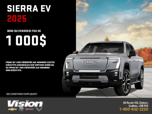 Le GMC Sierra EV 2025