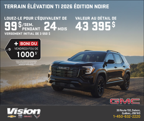 Le GMC Terrain 2026