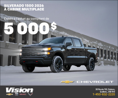 L'événement du mois Chevrolet